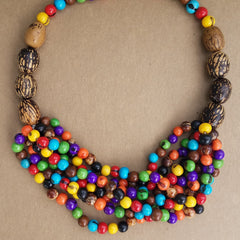 Marcela Necklace - Açaí & Tagua