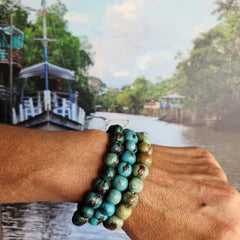 Acai Seeds Bracelets - Handmade in the Amazonia