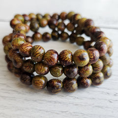 Acai Seeds Bracelets - Handmade in the Amazonia