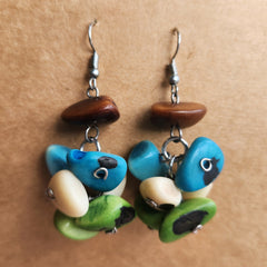 Carnaval Tagua Earrings