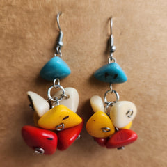 Carnaval Tagua Earrings