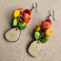 Ano Novo Tagua Earrings