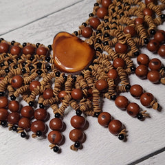Tikuna Necklaces - Morototo, Acai and Tagua Seeds