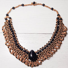 Tikuna Necklaces - Morototo, Acai and Tagua Seeds