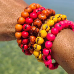 Acai Seeds Bracelets - Handmade in the Amazon.