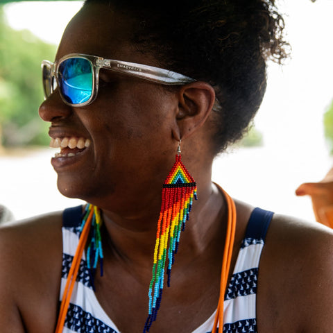 Colorful Rain Earrings