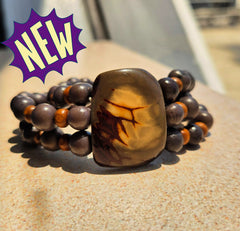 Lucia Bracelet - Açaí & Tagua