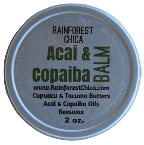 Acai & Copaiba Balm - Beeswax or Vegan