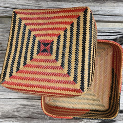 Handmade Weaved Boxes - Made By The Beniwa Tribe